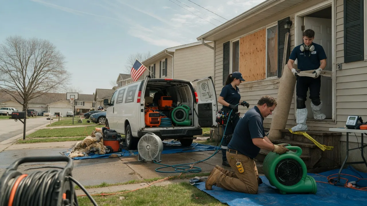 Water Damage Restoration in Loco, OK near me